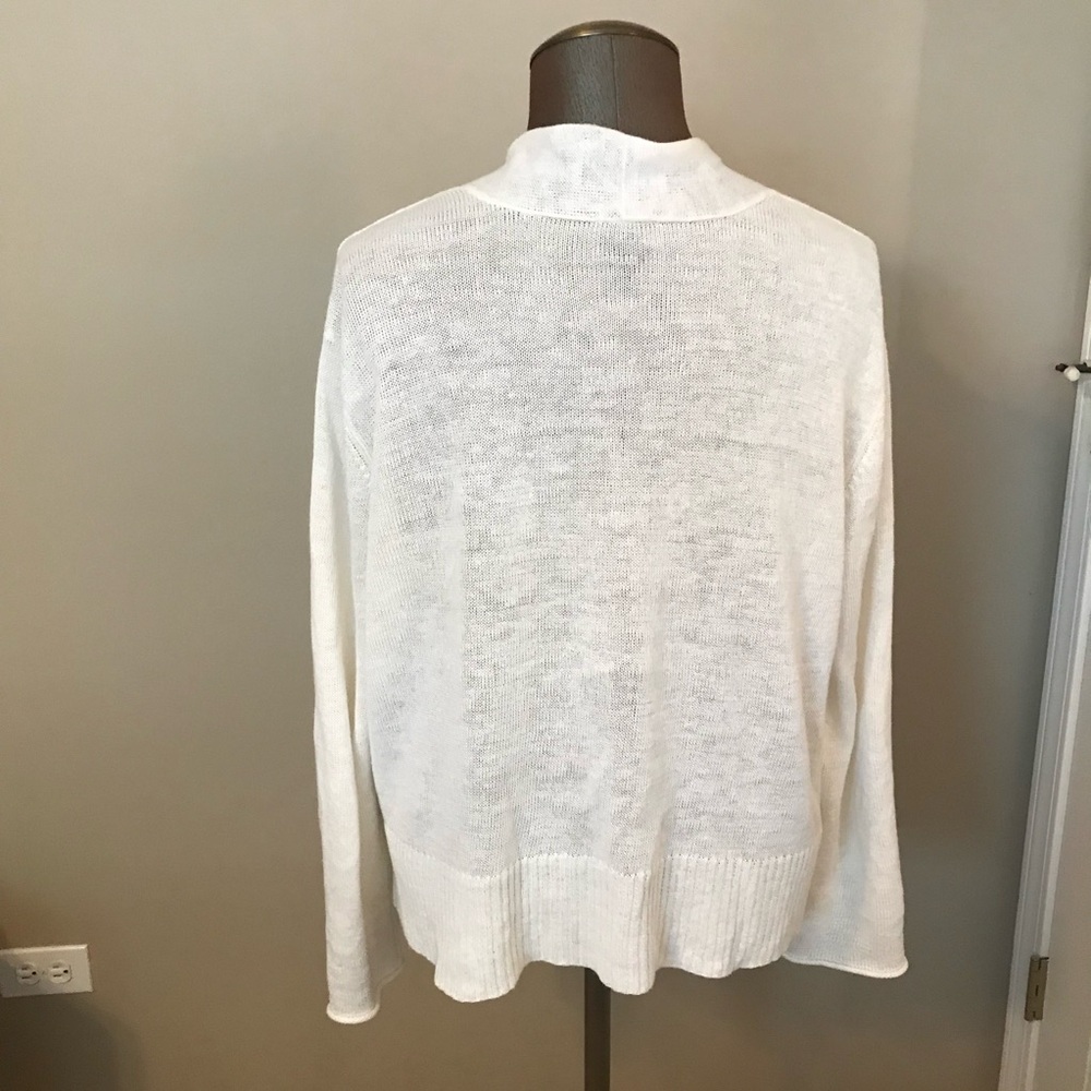 Eileen Fisher Linen Cardigan XL - Picture 3 of 5